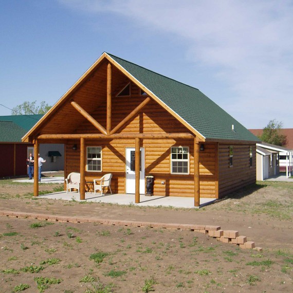 End Porch Cabins - Sturdi-bilt