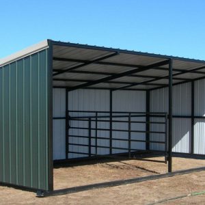 Steel-Framed Livestock Shelter - Sturdi-Bilt