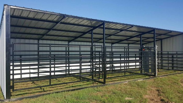 Steel-Framed Livestock Shelter - Sturdi-Bilt