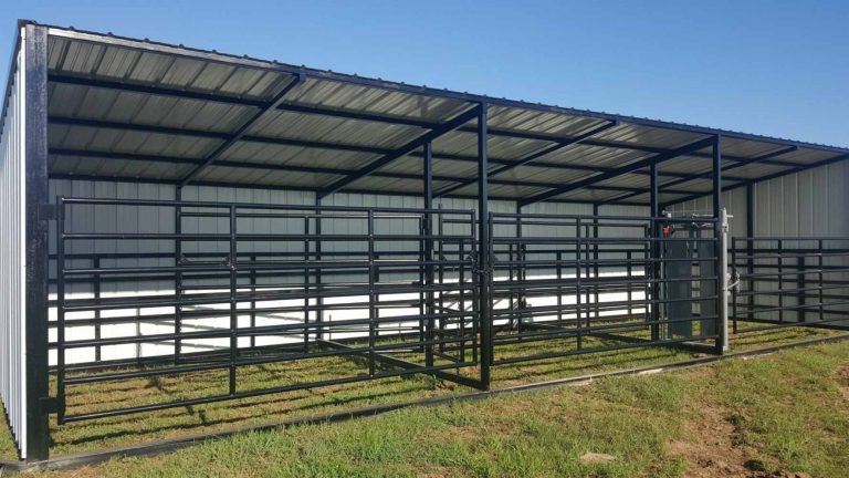 Steel-Framed Livestock Shelter - Sturdi-Bilt