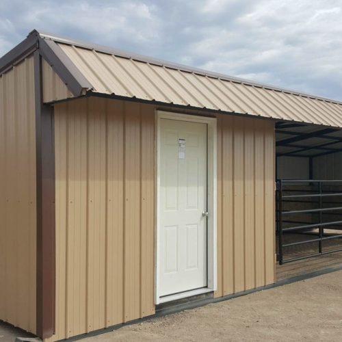 Steel-Framed Livestock Shelter - Sturdi-Bilt