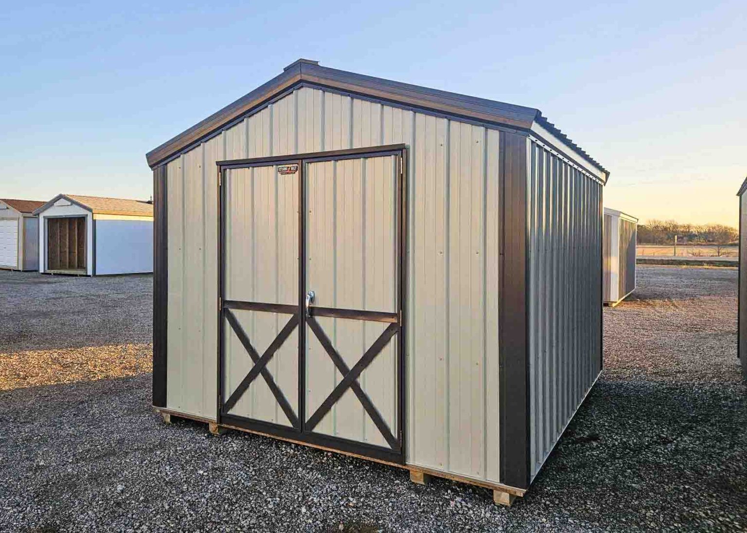 #3D23954PB, 10x12 Steel-Sided Gable - Sturdi-Bilt